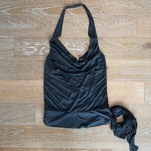 Express Halter Top | Black | L